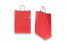 Sacs papier kraft avec anses rondes - rouge vif, 260 x 120 x 350 mm, 90 gr | PIT Packaging.ch/fr | Paysdesenveloppes