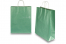 Sacs papier kraft avec anses rondes - vert métallisé, 320 x 120 x 410 mm, 100 gr | PIT Packaging.ch/fr | Paysdesenveloppes
