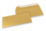Enveloppes papier colorées - Or métallisé, 110 x 220 mm | PIT Packaging.ch/fr | Paysdesenveloppes