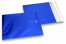 Enveloppes aluminium métallisées mat - bleu foncé 165 x 165 mm | PIT Packaging.ch/fr | Paysdesenveloppes