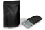 Standbodenbeutel matt Schwarz - 200 x 300 x 100 mm, 1800 ml | PIT Packaging.ch | Couvertsbestellen