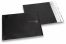 Enveloppes aluminium métallisées mat - noir 165 x 165 mm | PIT Packaging.ch/fr | Paysdesenveloppes