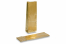 Blockbodenbeutel farbig - Gold 80 x 50 x 250 mm, 250 Gramm | PIT Packaging.ch | Couvertsbestellen