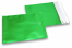 Enveloppes aluminium métallisées mat - vert 165 x 165 mm | PIT Packaging.ch/fr | Paysdesenveloppes