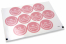 Pastilles adhésives thème communion - mi primera comunión rose avec la guirlande blanche | PIT Packaging.ch/fr | Paysdesenveloppes