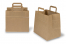 Sacs papier kraft avec anses plates - marron, 260 x 175 x 245 mm | PIT Packaging.ch/fr | Paysdesenveloppes