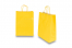 Sacs papier kraft avec anses rondes - jaune, 260 x 120 x 350 mm, 90 gr | PIT Packaging.ch/fr | Paysdesenveloppes