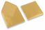 Enveloppes cartes de voeux couleur or 150 x 150 mm | PIT Packaging.ch/fr | Paysdesenveloppes