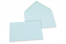 Farbige Couverts  für Glückwunschkarten  - Hellblau, 114 x 162 mm | PIT Packaging.ch | Couvertsbestellen
