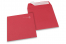 Farbige Couverts Papier - Rot, 160 x 160 mm | PIT Packaging.ch | Couvertsbestellen