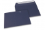 Farbige Couverts Papier - Dunkelblau, 162 x 229 mm  | PIT Packaging.ch | Couvertsbestellen