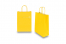 Sacs papier kraft avec anses rondes - jaune, 180 x 80 x 220 mm, 90 gr | PIT Packaging.ch/fr | Paysdesenveloppes