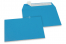 Farbige Couverts Papier - Meerblau, 114 x 162 mm | PIT Packaging.ch | Couvertsbestellen