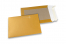 Papprückwandtaschen farbig - Gold, 162 x 229 mm | PIT Packaging.ch | Couvertsbestellen