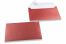 Rote Couverts mit Perlmutteffekt - 114 x 162 mm | PIT Packaging.ch | Couvertsbestellen