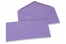 Enveloppes colorées pour cartes de voeux - violet, 110 x 220 mm | PIT Packaging.ch/fr | Paysdesenveloppes
