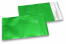 Grüne Foliencouverts matt metallic farbig - 114 x 162 mm | PIT Packaging.ch | Couvertsbestellen
