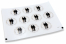 Pastilles adhésives thème mariage - homme et homme | PIT Packaging.ch/fr | Paysdesenveloppes