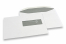 Enveloppes à fenêtre, blanches, 162 x 229 mm (C5), fenêtre à droite 40 x 110 mm, position de la fenêtre à 15 mm du droit et à 72 mm du bas, fermeture gommée, 90 grammes | PIT Packaging.ch/fr | Paysdesenveloppes