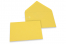 Enveloppes colorées pour cartes de voeux - jaune bouton d'or, 114 x 162 mm | PIT Packaging.ch/fr | Paysdesenveloppes