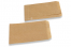 Pochettes cadeaux en papier kraft vergé - 100 x 160 mm | PIT Packaging.ch/fr | Paysdesenveloppes