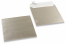 Enveloppes de couleurs nacrées - Argent, 170 x 170 mm | PIT Packaging.ch/fr | Paysdesenveloppes