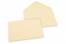 Enveloppes colorées pour cartes de voeux - blanc ivoire, 133 x 184 mm | PIT Packaging.ch/fr | Paysdesenveloppes