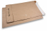 Sacs à soufflet avec bande adhésive - marron | PIT Packaging.ch/fr | Paysdesenveloppes