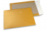 Papprückwandtaschen farbig - Gold, 229 x 324 mm | PIT Packaging.ch | Couvertsbestellen