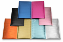 Luftpolstertaschen matt metallic umweltfreundlich | PIT Packaging.ch | Couvertsbestellen