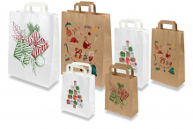 Sacs papier kraft pour Noël | PIT Packaging.ch/fr | Paysdesenveloppes