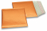 Luftpolstertaschen metallic umweltfreundlich - Orange 165 x 165 mm | PIT Packaging.ch | Couvertsbestellen