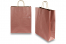Sacs papier kraft avec anses rondes - rouge métallisé, 320 x 120 x 410 mm, 100 gr | PIT Packaging.ch/fr | Paysdesenveloppes