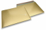 Luftpolstertaschen matt metallic umweltfreundlich - Gold 320 x 425 mm | PIT Packaging.ch | Couvertsbestellen