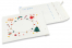 Enveloppes à bulles blanches pour Noël - Décoration de Noël | PIT Packaging.ch/fr | Paysdesenveloppes