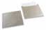 Enveloppes de couleurs nacrées - Argent, 155 x 155 mm | PIT Packaging.ch/fr | Paysdesenveloppes