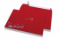 Farbige Weihnachts-Couverts - Rot, mit Schlitten | PIT Packaging.ch | Couvertsbestellen