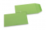 Pochettes en papier kraft couleur - Vert pomme, 65 x 105 mm | PIT Packaging.ch/fr | Paysdesenveloppes