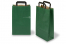 Sacs papier kraft avec anses plates - vert, 220 x 105 x 360 mm | PIT Packaging.ch/fr | Paysdesenveloppes