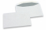 Couverts Standard weiß, 114 x 162 mm (C6), 80 Gramm, gummiert, Gewicht pro Stück ca. 3 Gr. | PIT Packaging.ch | Couvertsbestellen