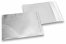 Enveloppes aluminium métallisées mat - argent 165 x 165 mm | PIT Packaging.ch/fr | Paysdesenveloppes