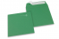 Farbige Couverts Papier - Dunkelgrün, 160 x 160 mm | PIT Packaging.ch | Couvertsbestellen