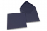 Enveloppes colorées pour cartes de voeux - bleu foncé, 155 x 155 mm | PIT Packaging.ch/fr | Paysdesenveloppes