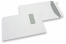 Enveloppes à fenêtre, blanche, 229 x 324 mm (C4), fenêtre à gauche 40 x 110 mm, position de la fenêtre à 20 mm du gauche et à 60 mm du haut, bande adhésive, 120 grammes | PIT Packaging.ch/fr | Paysdesenveloppes