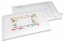 Weisse Luftpolstertaschen zu Ostern - Helle Farben | PIT Packaging.ch | Couvertsbestellen