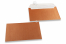 Enveloppes de couleurs nacrées - Cuivre, 114 x 162 mm | PIT Packaging.ch/fr | Paysdesenveloppes