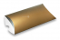 Boîtes oreiller colorées - Or | PIT Packaging.ch/fr | Paysdesenveloppes