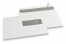 Fenstercouverts, Weiss, 162 x 229 mm (C5), Fenster rechts 40 x 110 mm, Fensterposition 15 mm von rechts und 72 mm von unten, haftklebeverschluß, 90 Gramm | PIT Packaging.ch | Couvertsbestellen