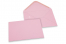 Enveloppes colorées pour cartes de voeux - rose clair, 133 x 184 mm | PIT Packaging.ch/fr | Paysdesenveloppes