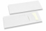 Pochettes à couverts blanc avec  incision + blanc serviette en papier | PIT Packaging.ch/fr | Paysdesenveloppes